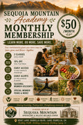Sequoia Mountain Academy Monthly Subscription